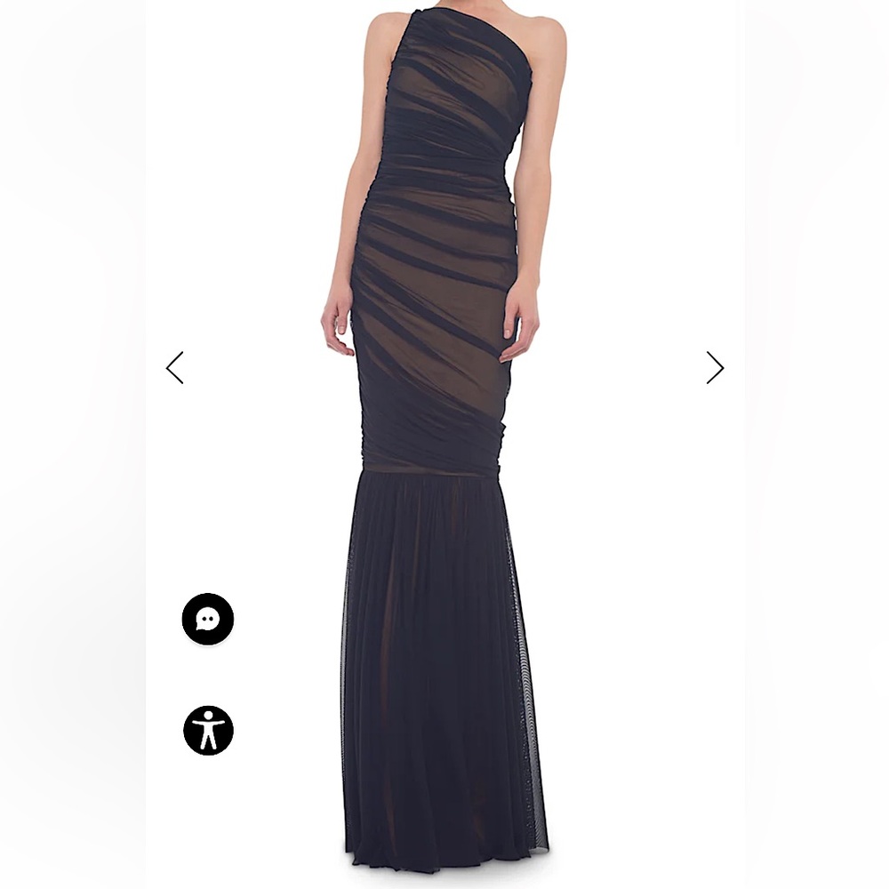 Norma Kamali Diana Fishtail Gown - Only Worn Once!